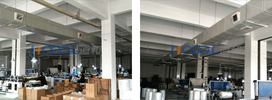 塑膠生產(chǎn)車間通風降溫方案 通風降溫方案 第3張-嘉興道和環(huán)境科技有限公司